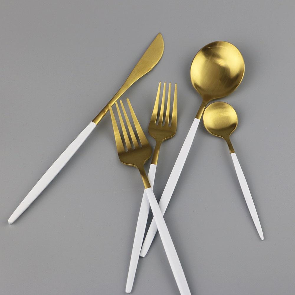 Garnet Silverware Set