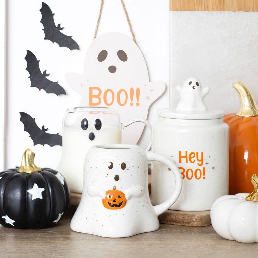 Ghost Shaped Halloween Mug