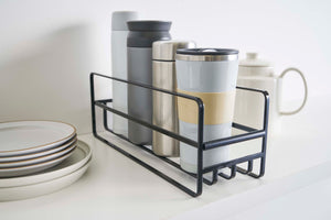 Glass and Mug Cabinet Organizer - Steel