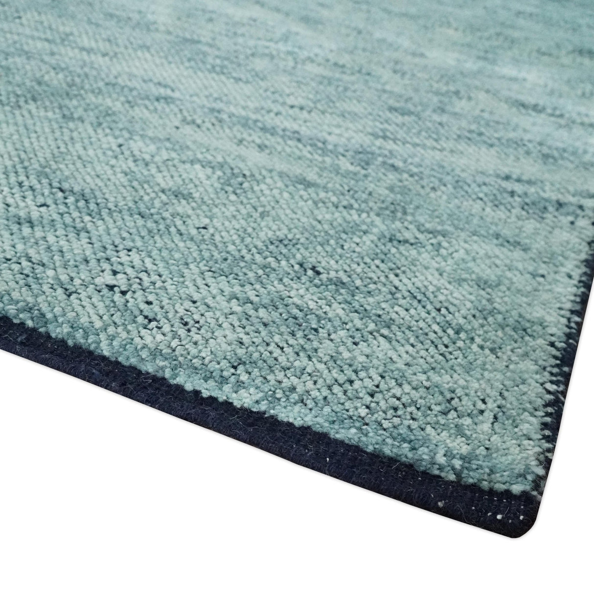 Gray, Beige and Silver contemporary Hand knotted 9x12 wool Area Rug
