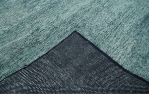 Gray, Beige and Silver contemporary Hand knotted 9x12 wool Area Rug