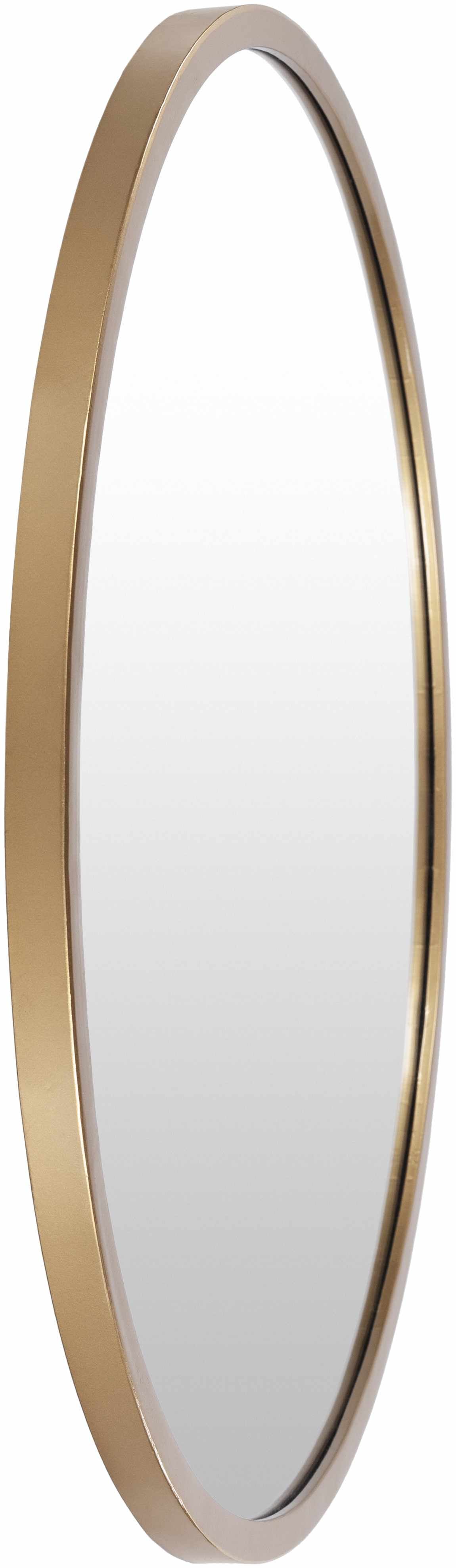 Guinda Round Gold Framed Wall Mirror