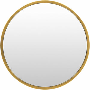 Guinda Round Gold Framed Wall Mirror