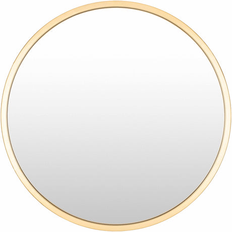 Guinda Round Gold Framed Wall Mirror