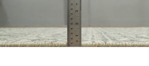 Hand Knotted 4x6 Beige, Camel and Olive Modern Contemporary Southwestern Tribal Trellis Recycled Silk Area Rug | OP59