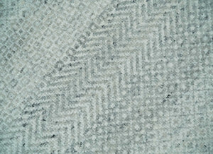 Hand Knotted Modern Geometric Trellis Scandinavian Silver and Gray Wool Area Rug 8x10 | TRDCP930810