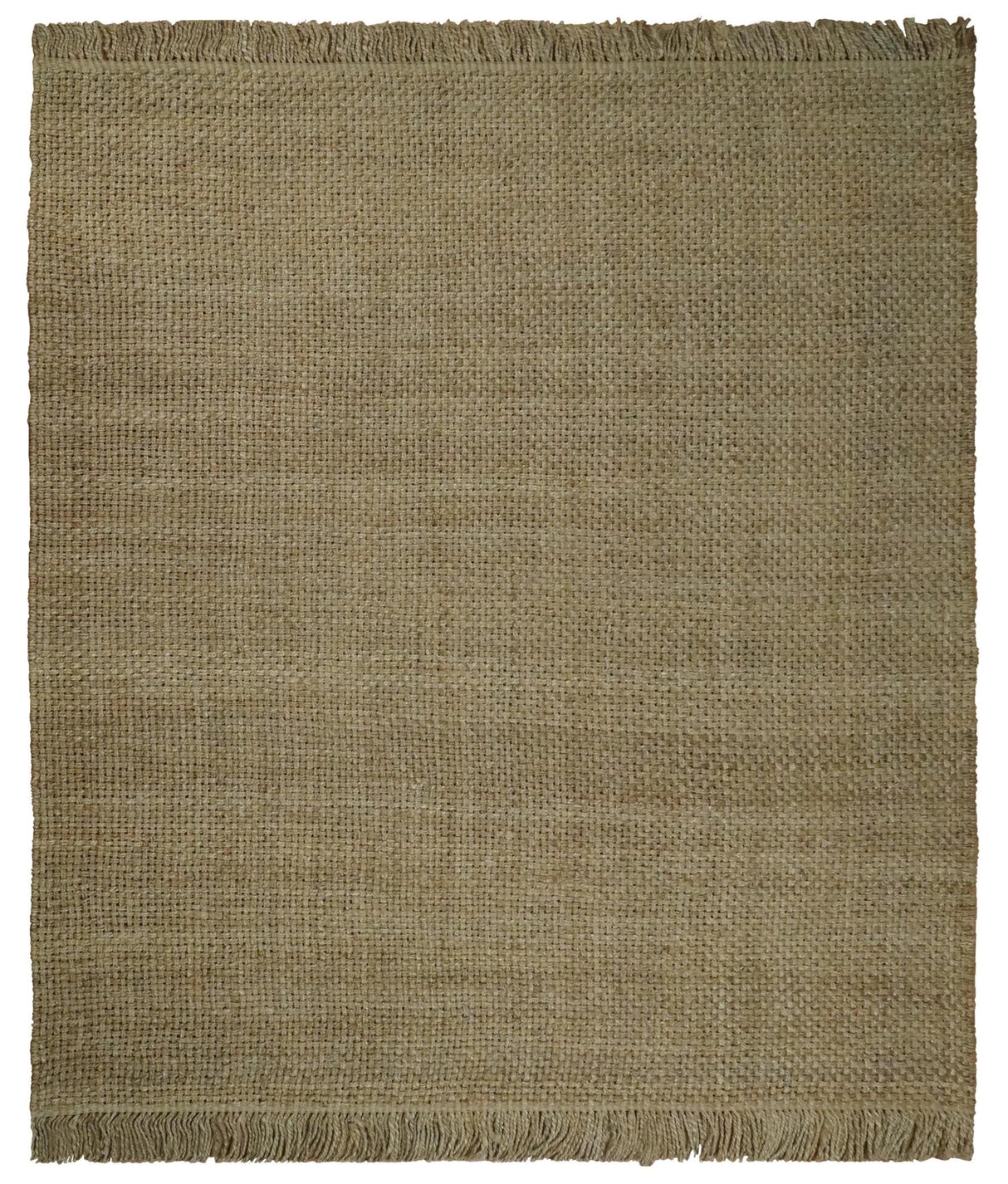 Hand Woven 100% Natural Fiber Brown Natural Jute Rug | JR007