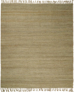 Hand Woven 100% Natural Fiber Brown Natural Jute Rug | JR008