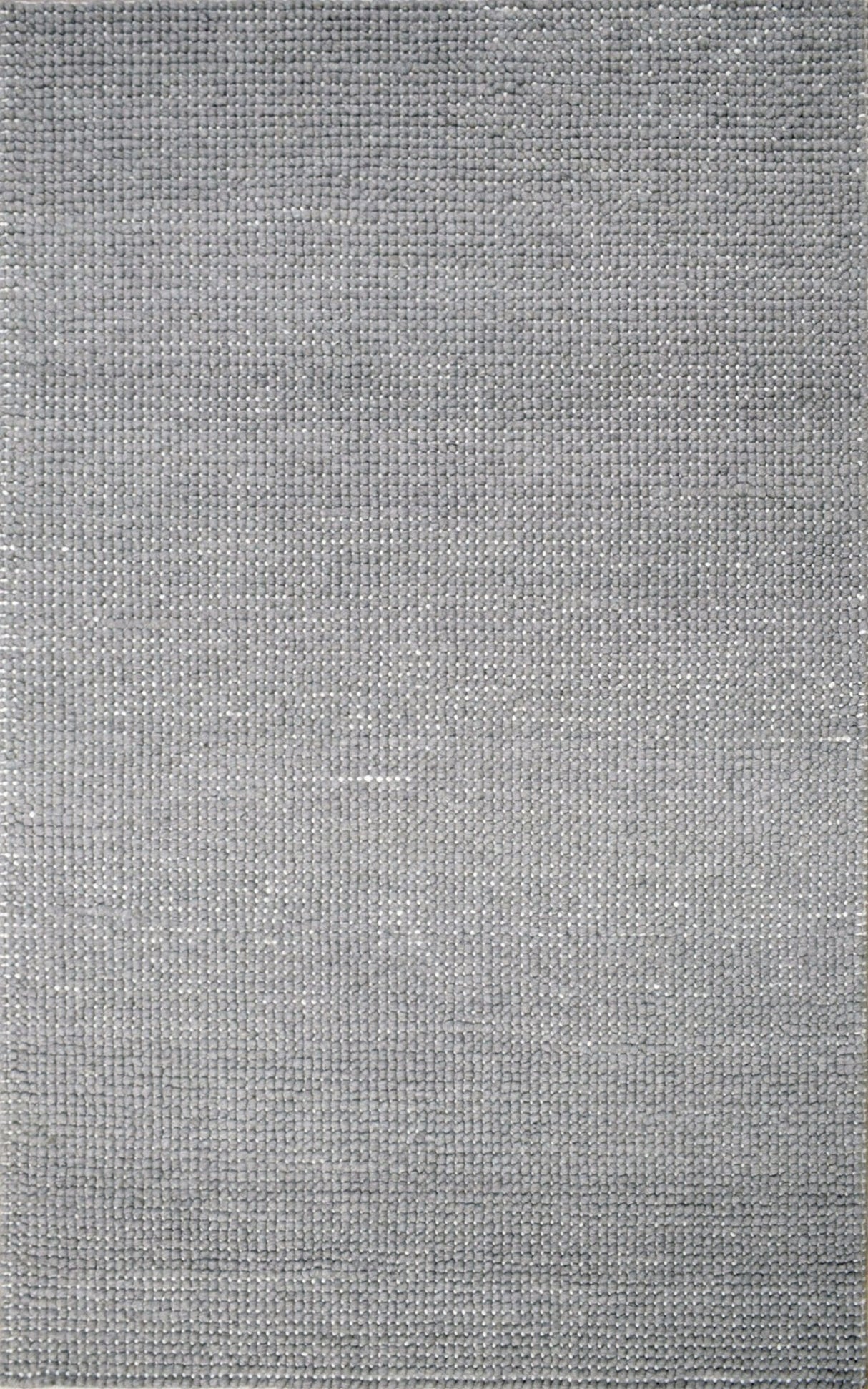 Hand Woven Chunky Fine Wool Contemporary Solid Area Rug