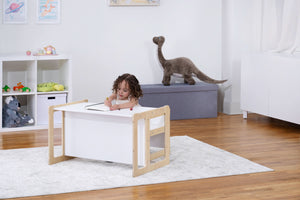 Hanover Weaning Table & Chair Set for Toddlers | Montessori-Style Wood Furniture