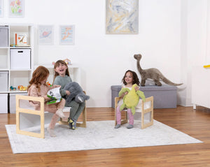 Hanover Weaning Table & Chair Set for Toddlers | Montessori-Style Wood Furniture