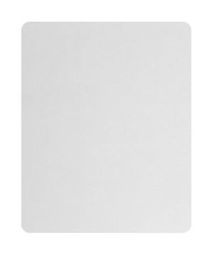 Hardback Shallow Drum Lampshade White Linen Fabric, 14x14x7