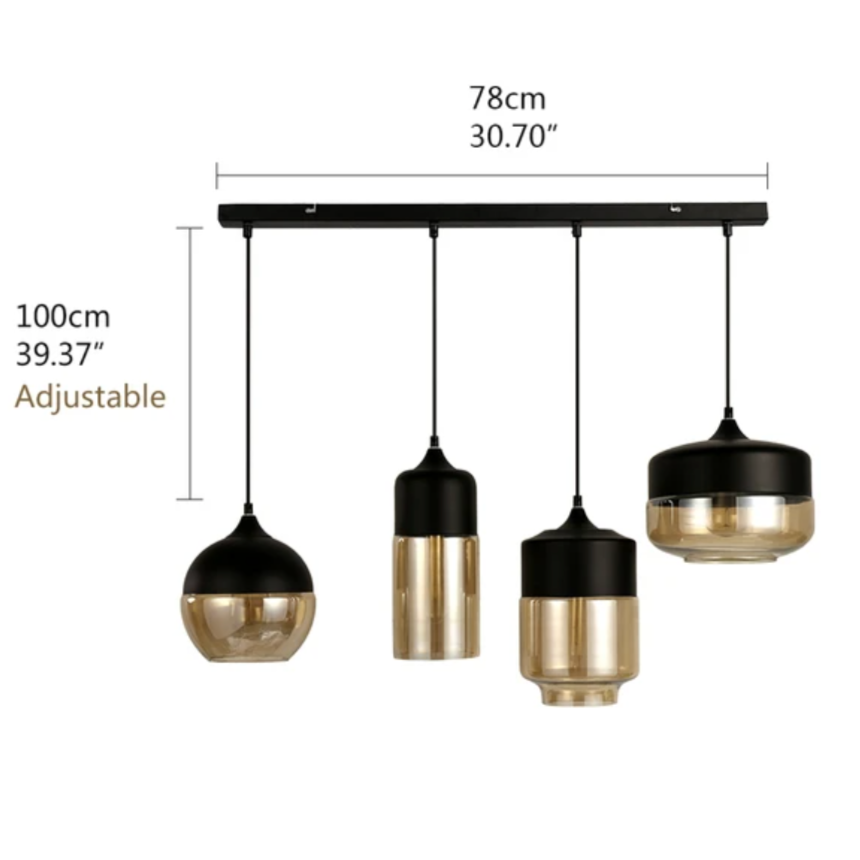 Harstad Glass Pendant Light