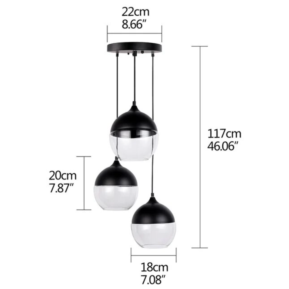 Harstad Glass Pendant Light