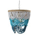 Hatfield 4-Light Bohemia Style Wood Beaded Chandelier