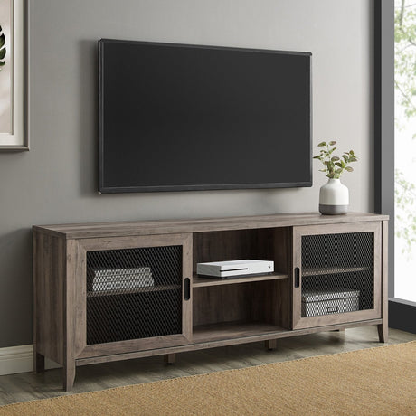 Haughton TV Stand With Sliding Door