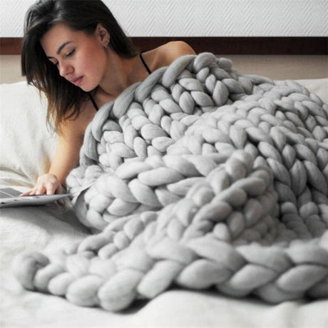 Heavy-Knit Blanket