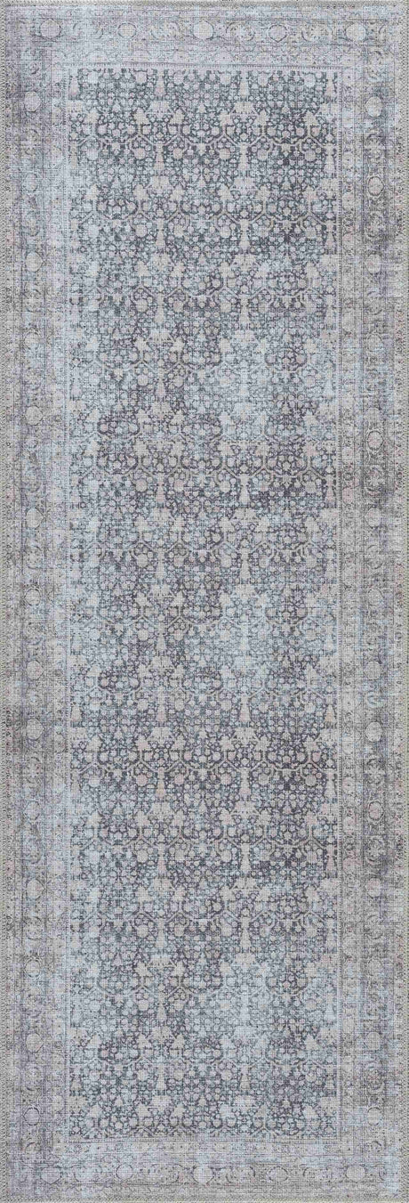Hedda Vintage Flat Pile Washable Rug