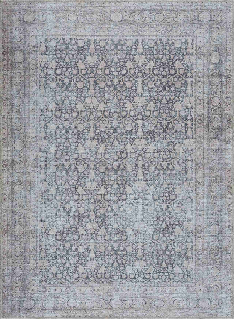 Hedda Vintage Flat Pile Washable Rug