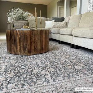 Hedda Vintage Flat Pile Washable Rug