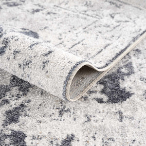 Hera Ivory Flat Pile Washable Rug
