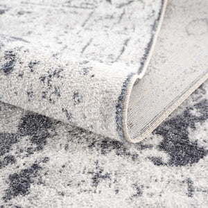 Hera Ivory Flat Pile Washable Rug