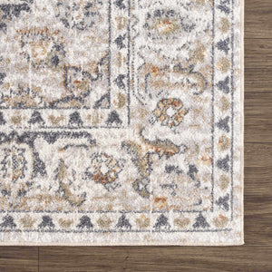 Hiti Cream Flat Pile Washable Rug