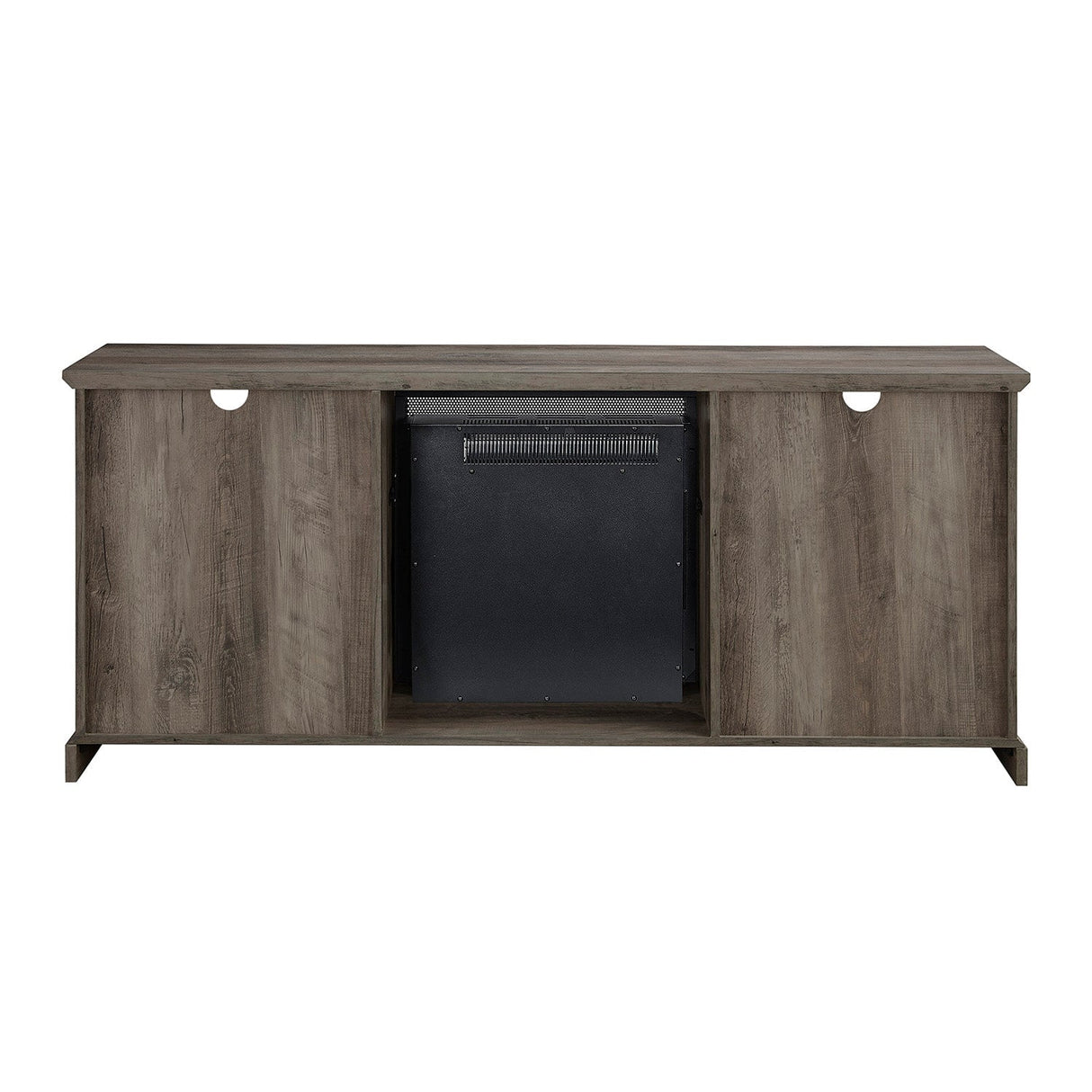 Hoven 2-Door Fireplace TV Console Stand