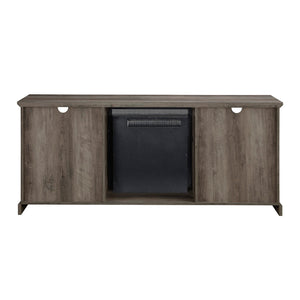 Hoven 2-Door Fireplace TV Console Stand