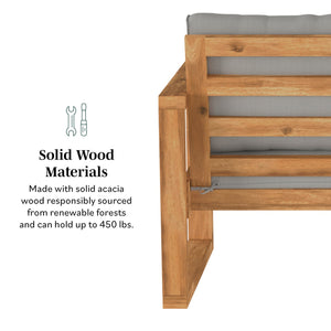 Hudson Outdoor Loveseat