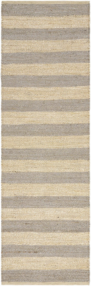 Ilkay Block Stripe Jute Rug
