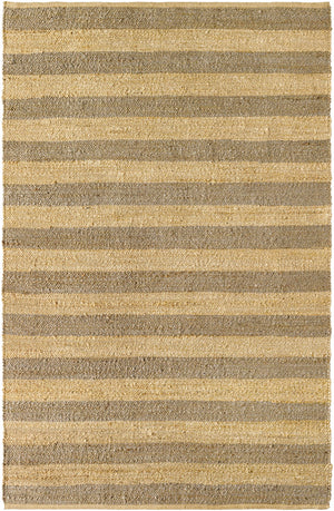 Ilkay Block Stripe Jute Rug