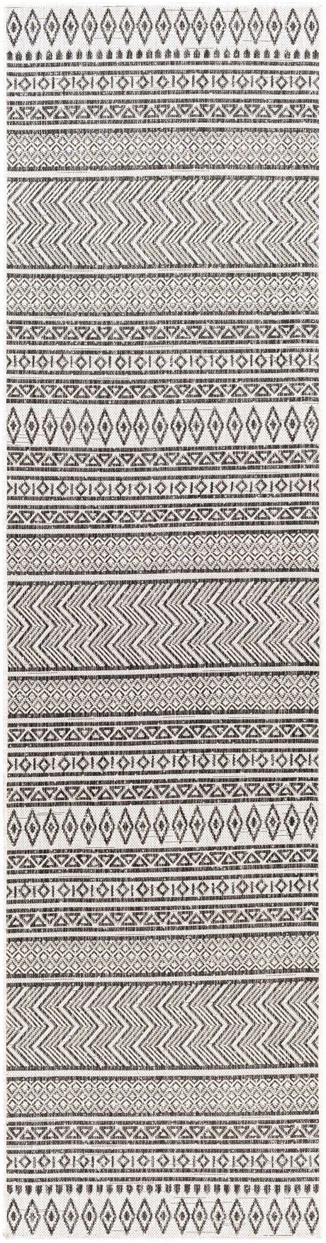 Imboden Black&White Outdoor Rug