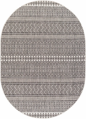Imboden Black&White Outdoor Rug