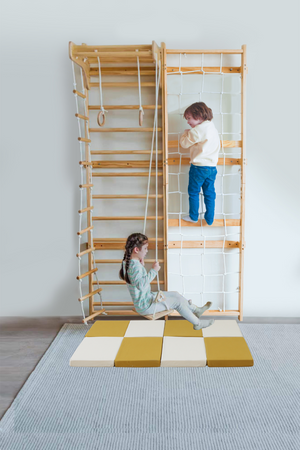 Indoor Playset Mat – Cushioned Floor Mat Compatible with Avenlur Neem Climber