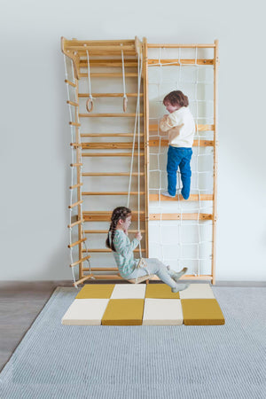 Indoor Playset Mat – Cushioned Floor Mat Compatible with Avenlur Neem Climber