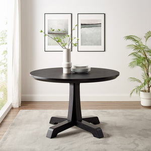 Isolde Pedestal Base Round Dining Table