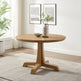 Isolde Pedestal Base Round Dining Table