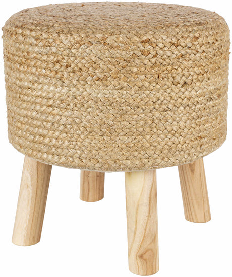 Jute Stool Ottoman