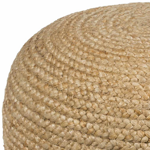 Kaumakani Jute Pouf