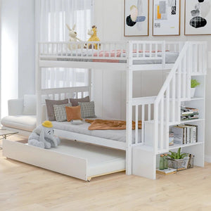 Kelly Bunk Bed with Trundle