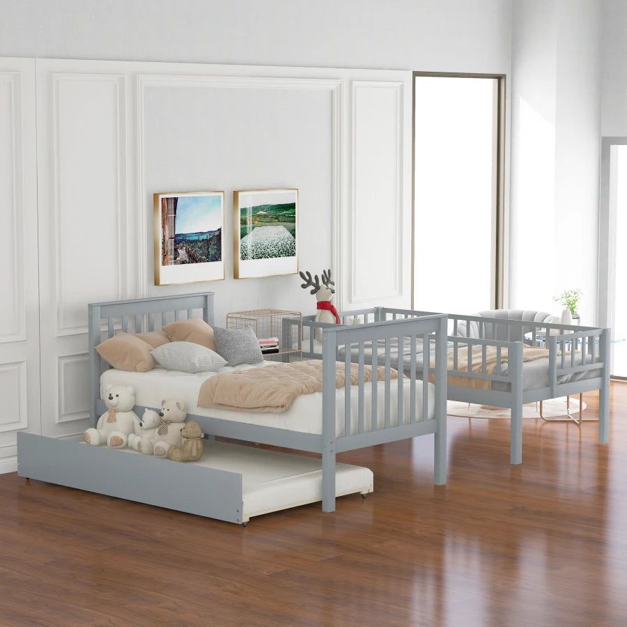 Kelly Bunk Bed with Trundle