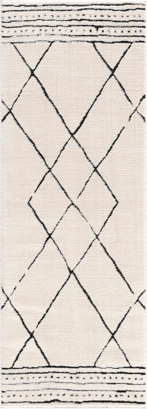 Keone Black & White Area Rug
