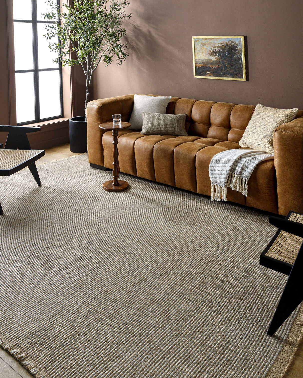 Kimi Jute Cream & Gray Area Rug - Becki Owens x Livabliss - Clearance