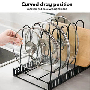 Kitchen Pots & Pans Organizer Rack