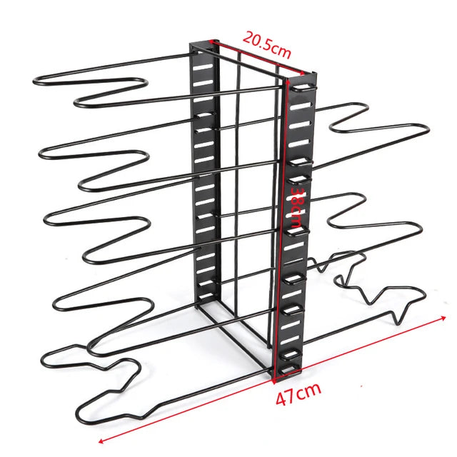 Kitchen Pots & Pans Organizer Rack