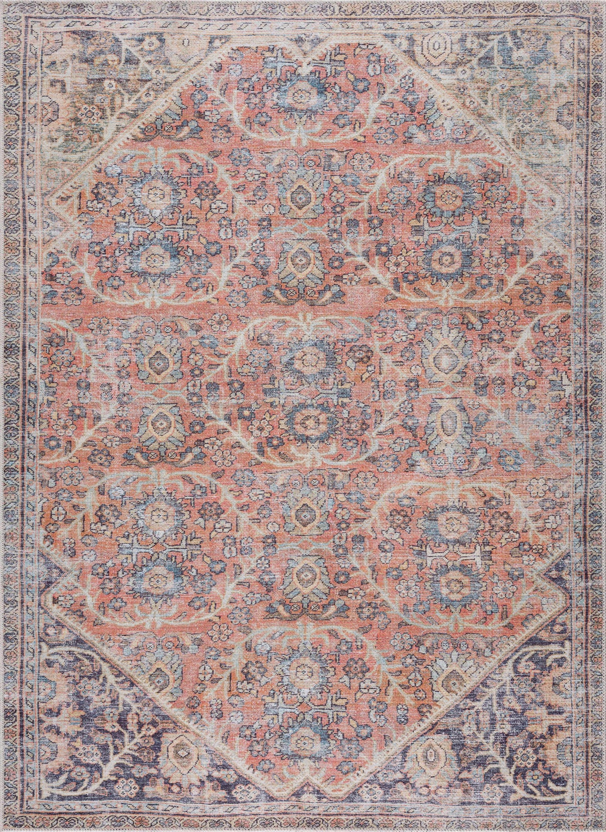 Konstantina Washable Area Rug - Clearance