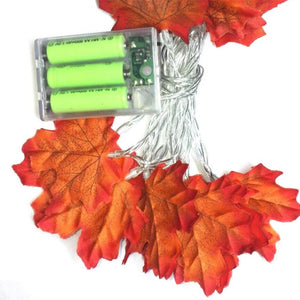 LED Maple Leaf String Light