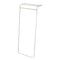 Leaning Coat Rack with Shelf (63" H) - Steel