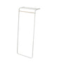 Leaning Coat Rack with Shelf (63" H) - Steel